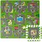 Sorbus Interlocking Traffic Puzzle Play Mat - Fun for bedroom, playroom, nursery, indoor playground, interactive display, and more (9 Tiles)